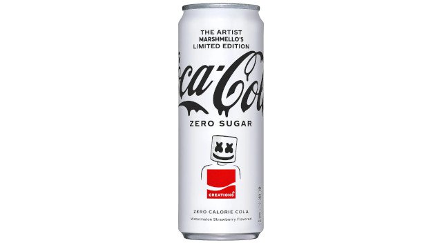 「コカ・コーラ」史上初、アーティストとのコラボレーション コカ・コーラ ゼロシュガー ザ アーティスト マシュメロズ リミテッド エディション