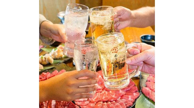 焼肉屋『牛恋』がドリンク全品“無料”のスペシャルキャンペーン開催!7月11日(月)~7月13日(水)の3日間限定。アルコールも全て【0円】「焼肉酒場 牛恋」運営グループ