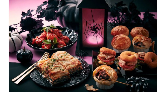 【ホテル ユニバーサル ポート、ホテル ユニバーサル ポート ヴィータ】モンスターたちやハロウィーン感あふれる料理がワクワクさせる「秋のハロウィーンビュッフェ」9月9日から開催