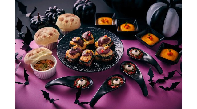 【ホテル ユニバーサル ポート、ホテル ユニバーサル ポート ヴィータ】モンスターたちやハロウィーン感あふれる料理がワクワクさせる「秋のハロウィーンビュッフェ」9月9日から開催