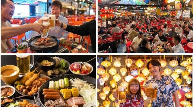名古屋で一番古い屋上ビアガーデン「マイアミ」が60周年! 昨年対比で170%の来客数! 遂に・・・コロナ禍からの脱却!?チタカ・インターナショナル・フーズ株式会社