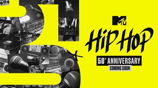 ヒップホップ誕生50周年を記念し、伝説的人気番組「Yo! MTV Raps」や、年代別ヒット曲特集など「MTV's Hip Hop 50th Anniversary」で一挙放送!