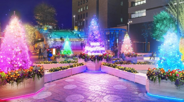 【東京ミッドタウン日比谷】HIBIYA Magic Time Illumination 2023 期間:2023年11月16日(木)~ 2024年2月14日(水)東京ミッドタウン日比谷