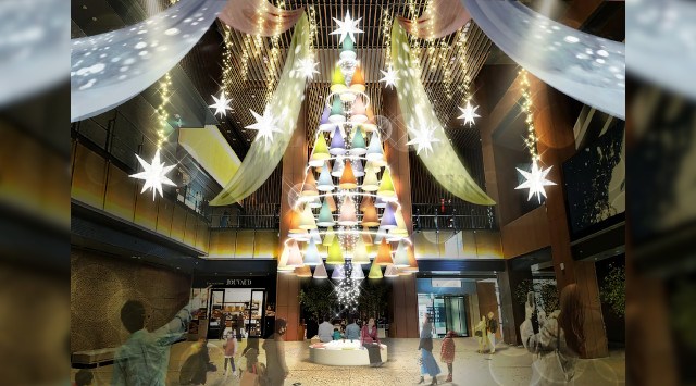人々が「喜び輝く」明るいクリスマス。「FOOD TEXTILE(フードテキスタイル)」がもつ、自然由来の色彩で輝くツリーが登場。KITTE名古屋が贈る“DELIGHT CHRISTMAS”開催