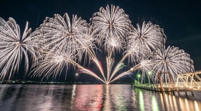 【びわ湖大津プリンスホテル】冬の夜空を彩る迫力の花火とイルミネーション煌めく絶景に包まれる「Biwako Sparkle Night」開催 株式会社西武・プリンスホテルズワールドワイド
