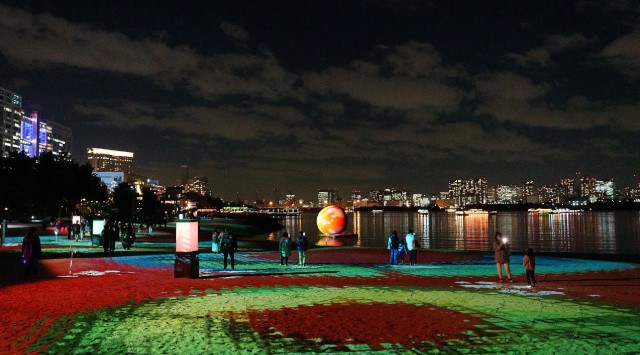 国内最大級のインタラクティブ ビーチアート プロジェクション「CONCORDIA(コンコルディア)」にクリスマス特別演出が登場 魅力創出イベント実行委員会