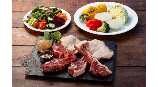 東京湾を一望できる開放的なテラスで楽しむ本格炭火BBQ&サラダバー「シズラーアクアシティお台場 テラスBBQ」4月9日(水)オープン!ロイヤルホールディングス株式会社