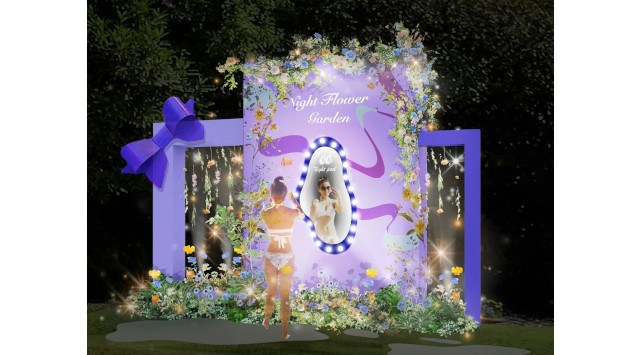 色と香り…今年のナイトプールは五感で楽しむ♡ CanCamナイトプール、チケット販売開始!! 2025年のテーマは「Night Flower Garden」株式会社小学館