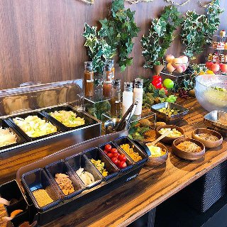 美容に良い野菜ビュッフェ！