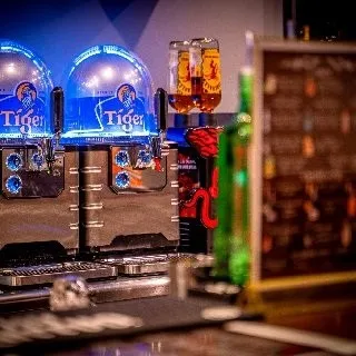 話題のタイガービールを生ビールを