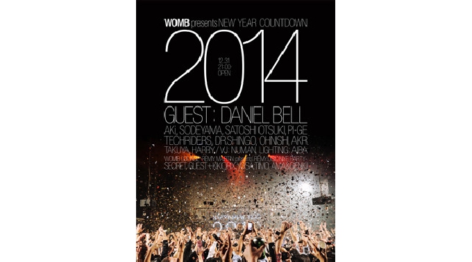 WOMB PRESENTS NEW YEAR COUNTDOWN TO 2014 - 2013/12/31~2014/1/1