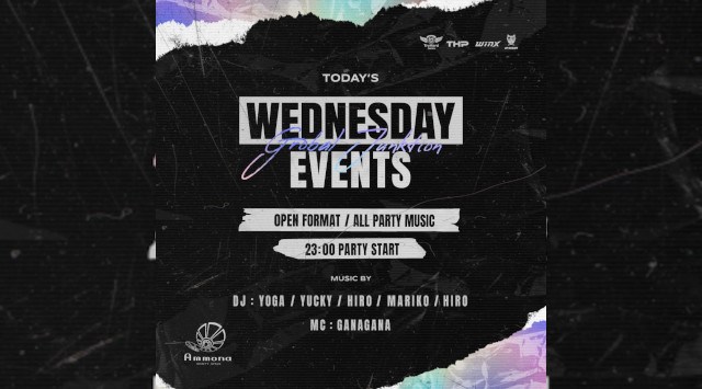 【大阪アンモナ 】大阪のTOP DJ達がグローバルHitsな選曲でお届け！OPEN～23:00までのご来店が男女共にお得！ さらにAmmona★クーポンでお得★