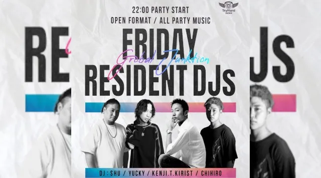 【大阪アンモナ 】大阪のTOP DJ達がグローバルHitsな選曲でお届け！OPEN～24:00までのご来店が男女共にお得！ さらにAmmona★クーポンでお得★