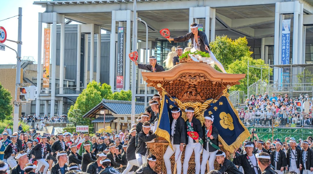 岸和田だんじり祭ビューイングシート（観覧席）