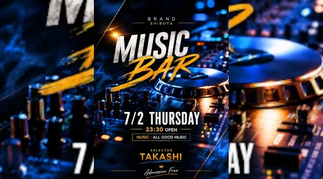 【渋谷 クラブブランド】2024年3月にRENEWAL OPEN★様々なDANCE MUSICの音楽性を取り入れ、日々進化を遂げる★渋谷駅から徒歩約5分“BRAND SHIBUYA”★