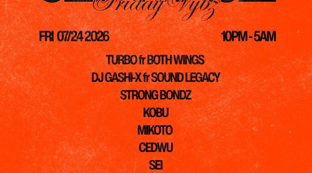 7月24日金曜日 “GOLDEN AGE” HIROSHIMA HOTTEST FRIDAY NIGHT PARTY at club G hiroshima