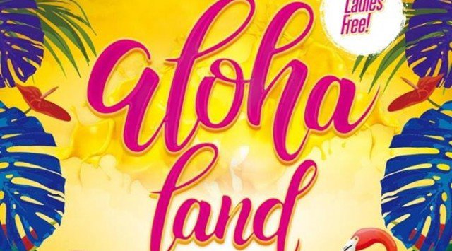 【V2 TOKYO:6/10 日曜日】毎月大好評のシームイベント！今回は夏の始まりに『ALOHA LAND』開催！一足早い夏を満喫しよう★人気の超豪華ラウンジ！(旧：VANITY バニティ 六本木)