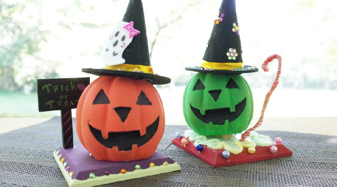 ハロウィン限定　木工｢3Dハロウィンデコ｣