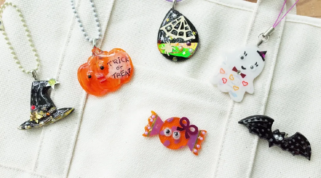 ハロウィン限定　UVレジン｢ハロウィンアクセサリー｣