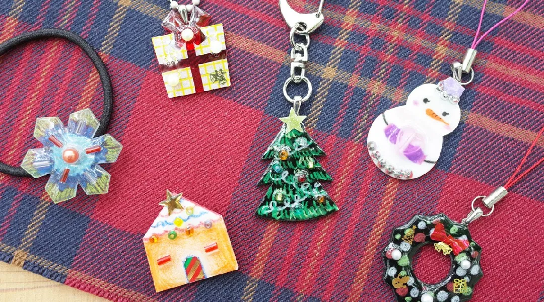 クリスマス限定　UVレジンメニュー「きらめきアクセサリー」