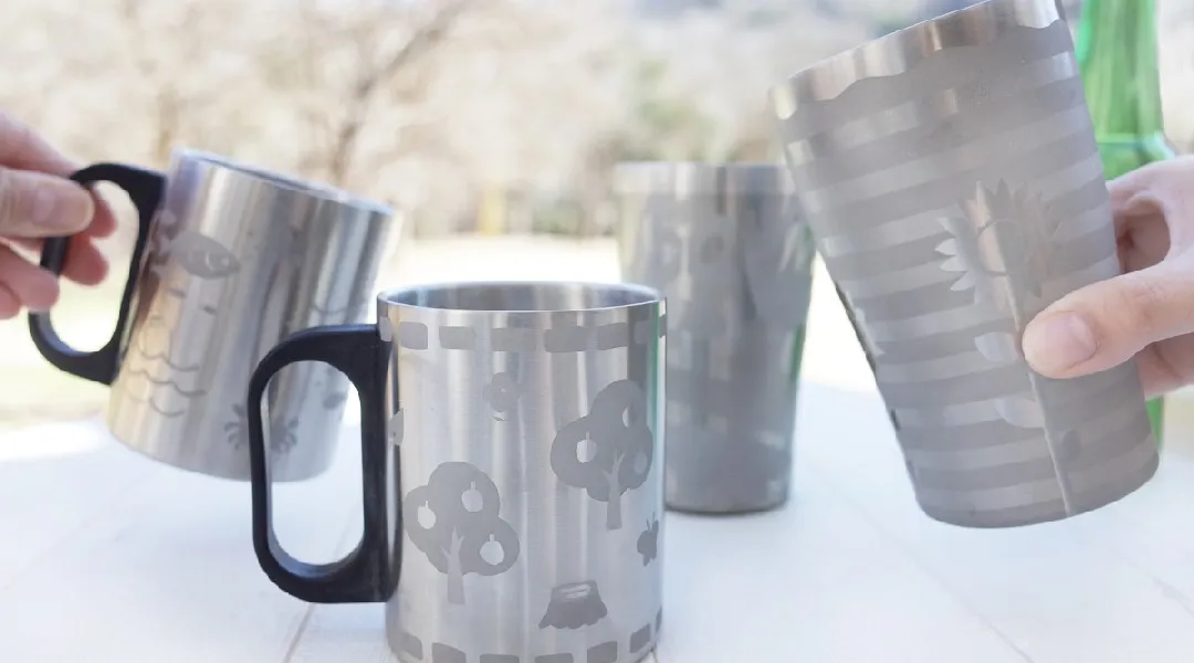 GW＆初夏限定　サンドブラスト｢マイタンブラー/マイマグ｣づくり