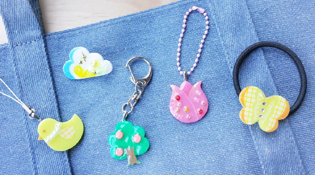 GW＆初夏限定　UVレジン｢アクセサリー｣づくり