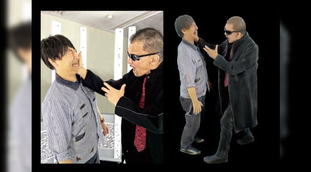 「ビンタ？」「I am CHONO？」あの蝶野正洋と一緒に3Ｄスキャンをしてフィギュアセットが作れる1日限定のサービス【先着20名様】蝶野正洋の3Dデータから作られたリアルすぎるグッズ