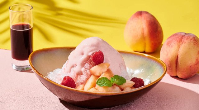 3種類の夏限定スイーツが新登場 『ピーチ かき氷』・『NY チョコミント パフェ』・『トロピカル パンケーキ』株式会社ベストホスピタリティーネットワーク