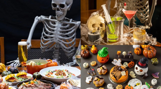 ゾンビの血ソースのチキンや魔女のシチューも登場 テラスで楽しむスプーキー 不気味 で陽気なハロウィンディナー 陽気でカラフルなハロウィン が登場 22年ハロウィンメニュー グランド ハイアット 東京 イベントサーチ