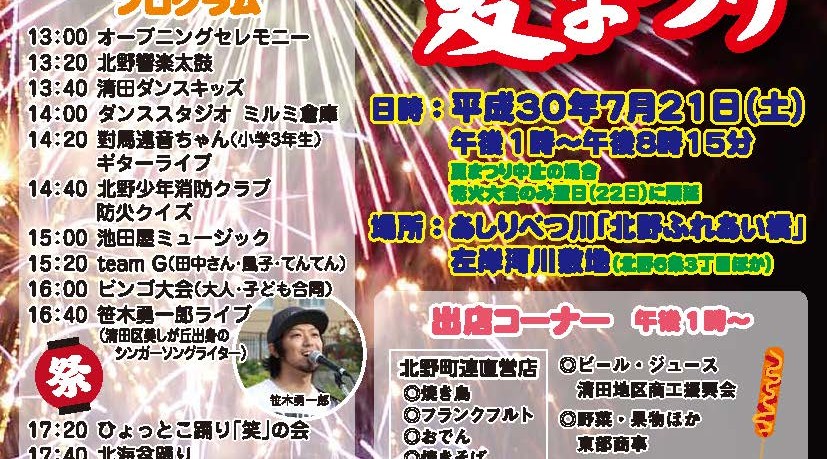 北野ふれあい夏まつり 2023 日程・見どころ・混雑状況・開催場所 - 夏祭り 花火大会