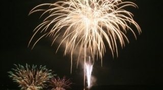 第48回めまんべつ観光夏まつり 水上花火大会