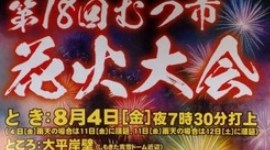 第18回むつ市花火大会 2023