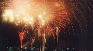 日田彦山線BRTひこぼしライン開業記念「そえだ花火大会」
