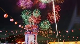 尊徳夏まつり大花火大会