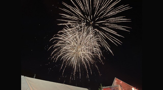 夏まつり作東 花火大会2025 作東中学校グラウンド 岡山県美作市江見 - 日程・穴場・見所 - 花火大会 お祭り