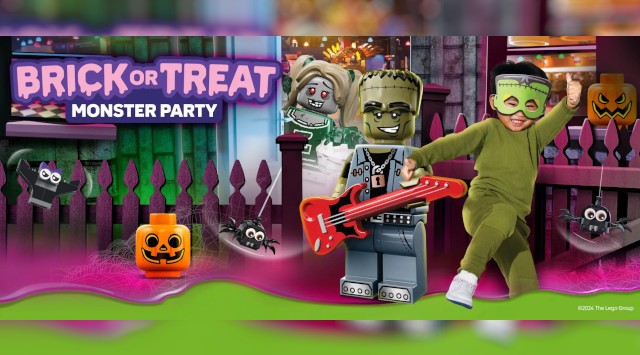 レゴ®ブロックで楽しむハロウィンが今年もスタート！ 「ブリック・オア・トリート モンスター・パーティー」レゴランド®・ディスカバリー・センター東京・大阪　2025年9月19日（金）～10月31日（金）