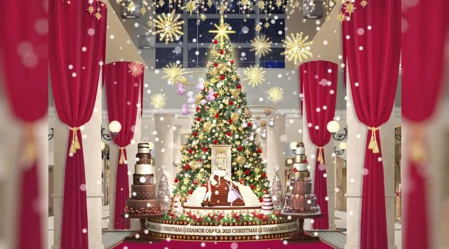 大阪 梅田の地下街「ディアモール大阪」で11月15日(土)にクリスマス点灯式を実施！2025年のテーマは「くるみ割り人形」　地下街にそびえ立つ約6メートルのツリー　大阪ダイヤモンド地下街株式会社