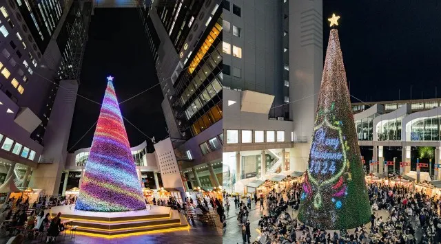 【11/14(金)・15(土)】高さ25mの光のツリーが輝く！幻想のサーカスが夜空に舞う「UMEDA SKY BUILDING Christmas 2025」点灯式のご案内 梅田スカイビル