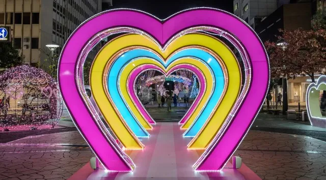 【静岡市の冬のイルミネーション・夜景をお届け】冬を彩るイルミネーションイベント「おまちハートファンタジー」が11月21日（金）より青葉シンボルロードなどで開催　静岡市