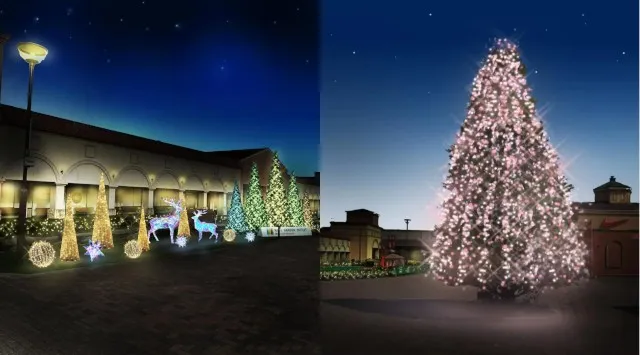 自然と調和した幻想的な世界「ウィンターイルミネーション」スタート　利用料無料！愛犬家待望の「屋外ドッグラン」オープン 那須ガーデンアウトレットでは全館を挙げて「BLACK FRIDAY SALE」開催