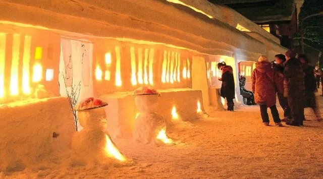 月山志津温泉雪旅籠の灯り 花火大会2026 山形県西川町・志津温泉 山形県西村山郡西川町志津 六十里越街道 - 日程・穴場・見所・打ち上げ時間 - 花火大会 お祭り