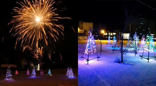 おんねゆ温泉郷雪物語 花火大会2026 温泉ゆめ広場 北海道北見市留辺蘂町温根湯温泉 - 日程・穴場・見所・打ち上げ時間 - 花火大会 お祭り