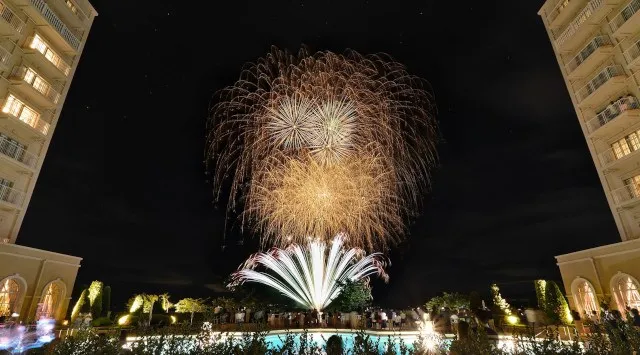 エクシブ琵琶湖 花火大会2026 「ホテルから観る」 琵琶湖上からの打ち上げ花火 滋賀県米原市磯 - 日程・穴場・見所 - 花火大会 お祭り