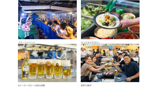 日本一歴史のある屋上ビアガーデン「ビアガーデンマイアミ」髙島屋横浜店4/15 OPEN！2年目シーズン開幕 チタカ・インターナショナル・フーズ株式会社