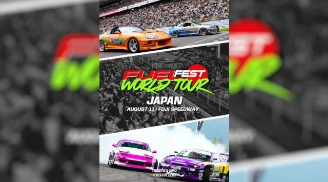 ≪世界最大級のカー・フェス≫「FUELFEST JAPAN 2026 5th」が8月11日に開催! 今年も、海外ハリウッド・セレブ達が来日! 映画の世界が、富士スピード・ウェイで繰り広げられます。