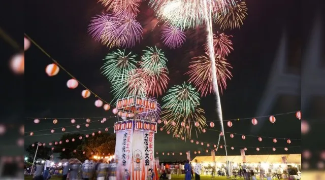 尊徳夏まつり大花火大会2026 鬼怒川河川敷緑地公園 栃木県真岡市砂ケ原 - 恒例行事・催事・穴場・チケット・見所・打ち上げ時間 - 夏祭り 花火大会