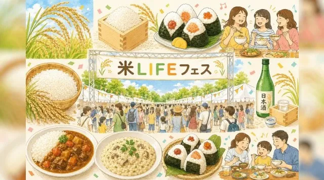 [イベント開催]「お米って、こんなにスゴい！」を五感で楽しむ3日間。トップシェフとのコラボによる新企画「米（マイ）LIFEフェス」が「GOOD LIFE フェア2026」に登場！！