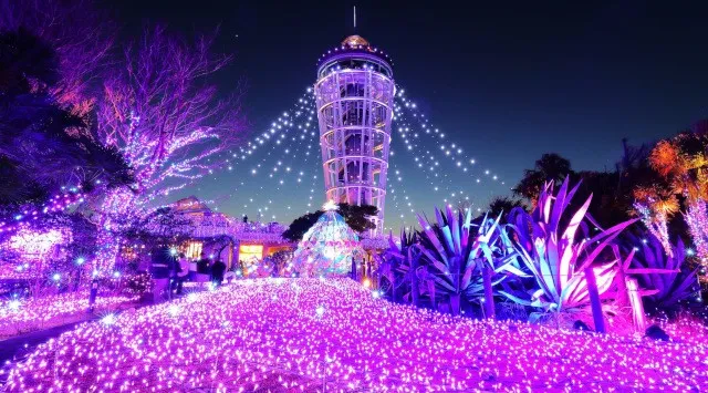 湘南の宝石 イルミネーション2026 江の島を彩る光と色の祭典 2026年12月1日（火）～2027年2月28日（日）江の島・片瀬海岸エリア