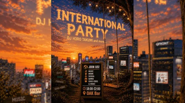 【渋谷オークバー OAK BAR】渋谷、センター街エリアに新たに誕生した大人の空間★お酒、音楽、空間、シーシャなど様々な楽しみ方ができるお店★新感覚スタイリッシュバーです！★クーポンでお得に参加可能★