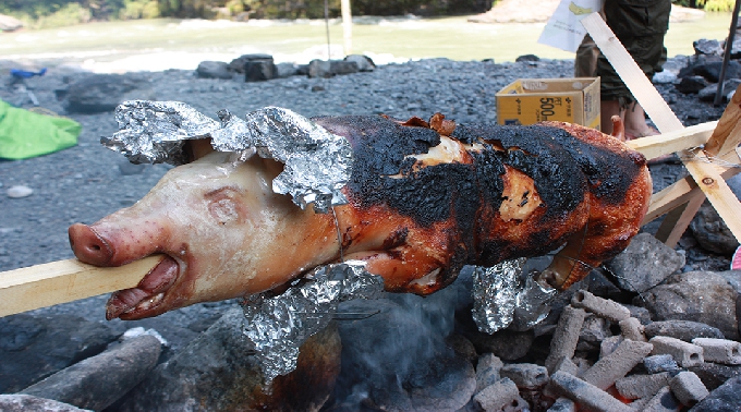 豚の丸焼き２０１５